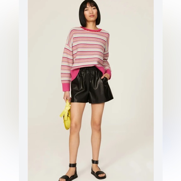 The Kooples Stripe Drop Shoulder Sweater - Picture 2 of 6